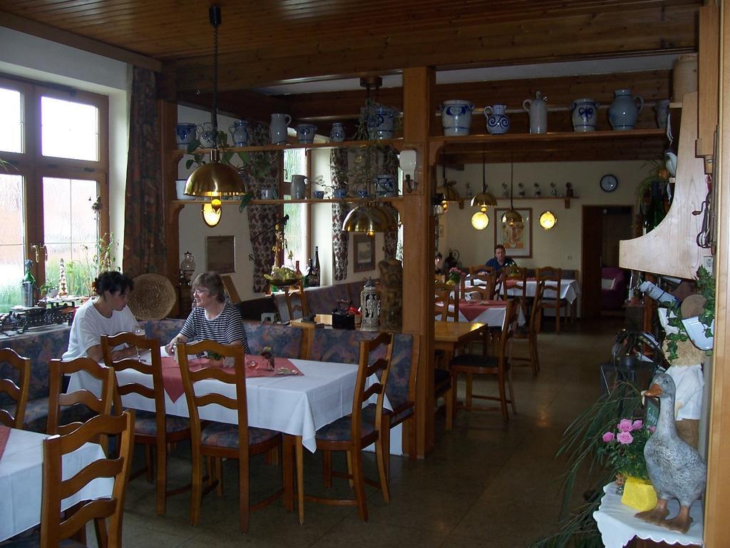 Restaurant - Pension Herrgottstal Creglingen Exterior photo