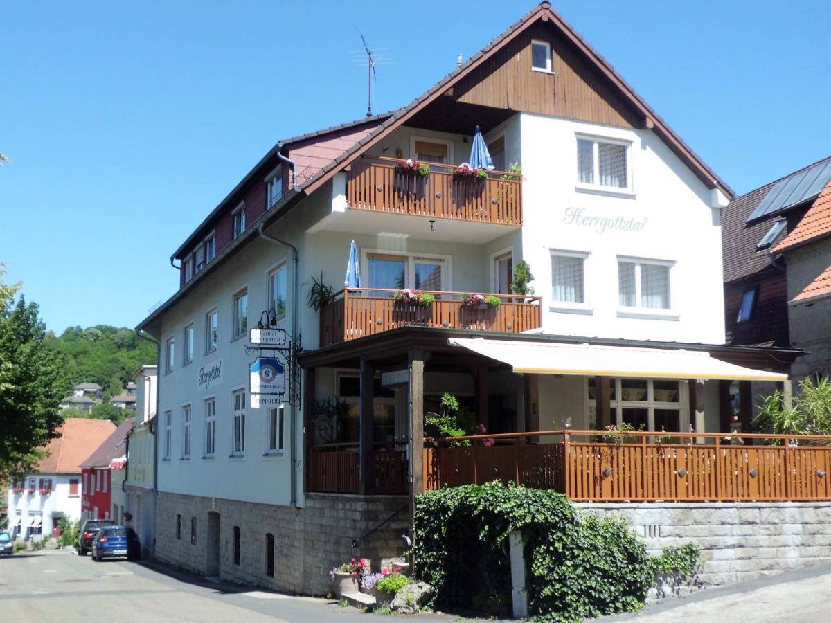Restaurant - Pension Herrgottstal Creglingen Exterior photo