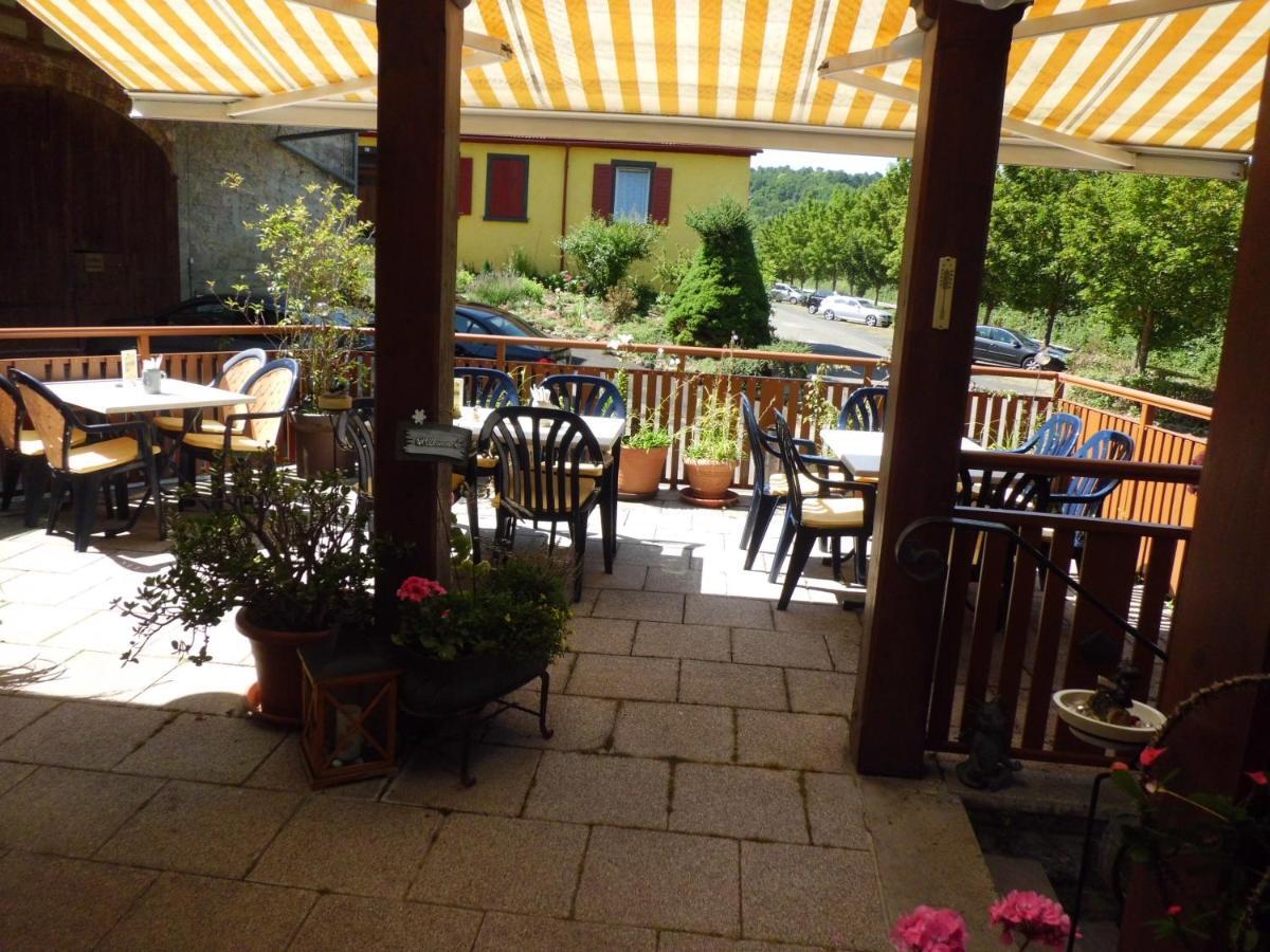 Restaurant - Pension Herrgottstal Creglingen Exterior photo
